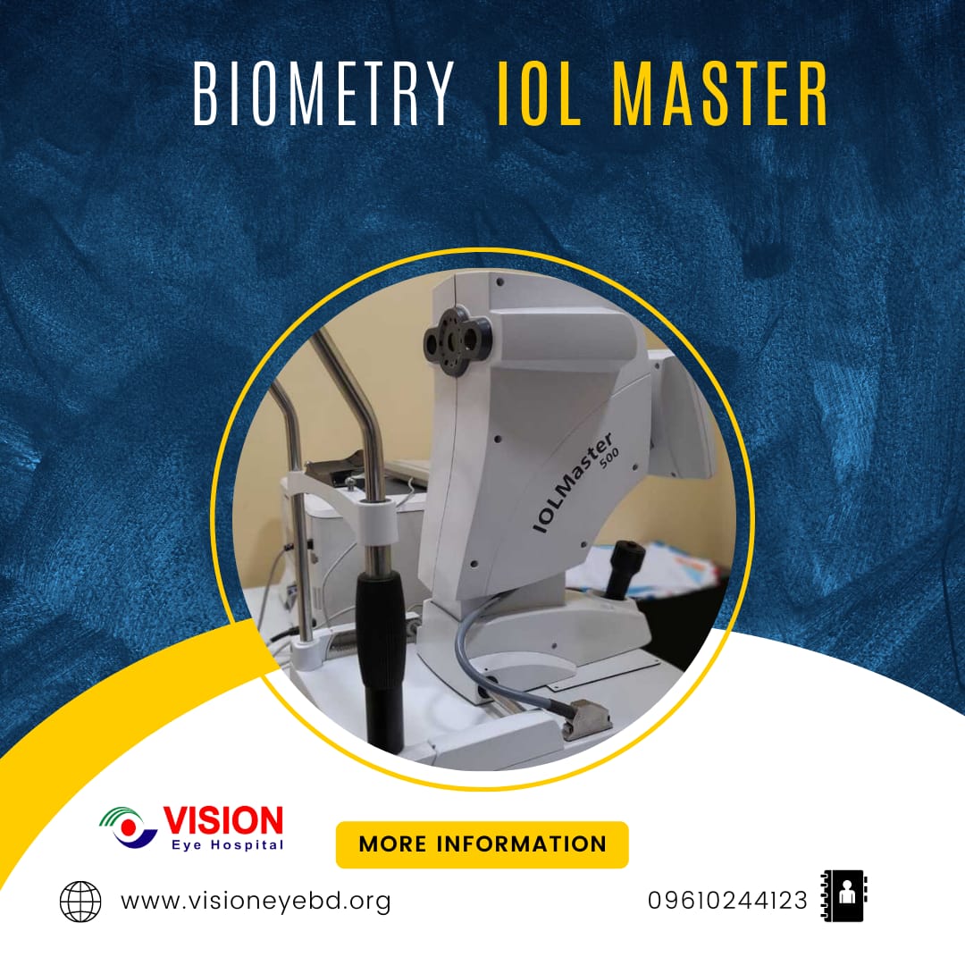 Ocular biometry – IOL Master Ocular biometry – IOL Master